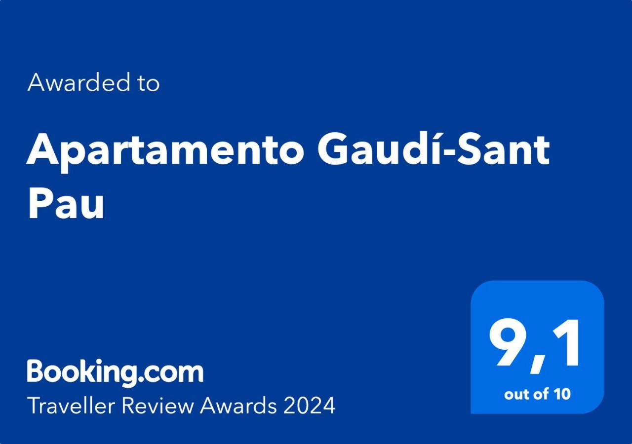 ברצלונה Apartamento Gaudi-Sant Pau מראה חיצוני תמונה